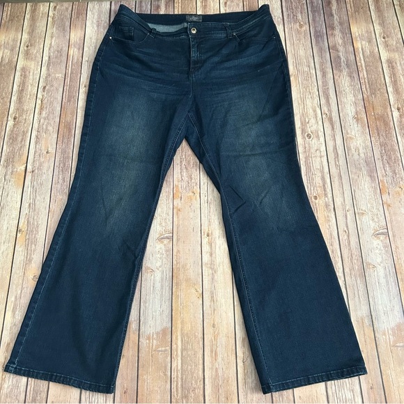 Chico's So Slimming Dark Indigo Jeans - Picture 1 of 6